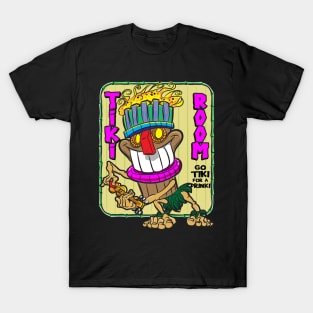 Happy Tiki with Ukulele at the Tiki Room T-Shirt